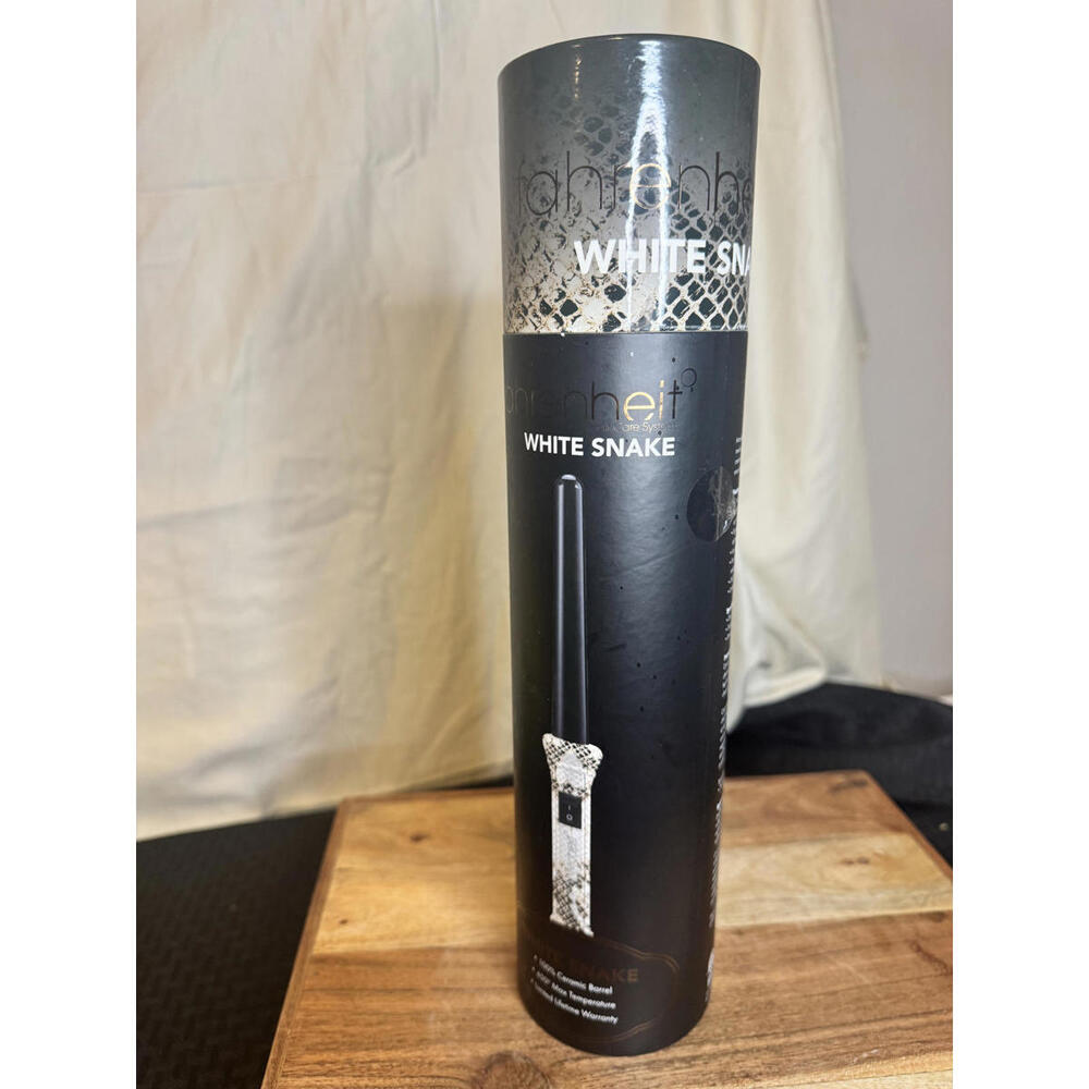 Leopard Tourmaline Infused Ceramic Curling Iron 1 inch‎ NEW in Box